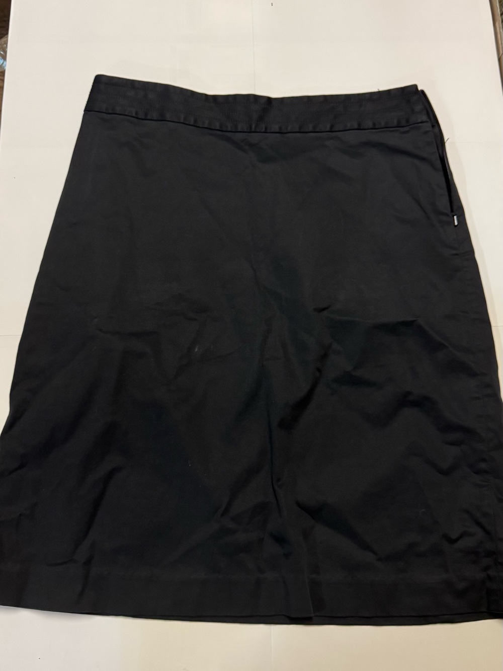 Banana Republic Women’s Professional Office Business Feminine Black Midi Skirt 8